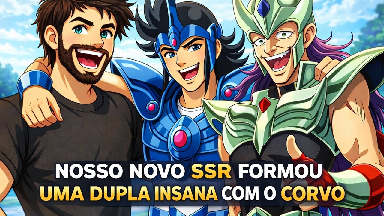 NOVO SSR + CORVO FORMAM DUPLA INSANA! 🔥 | EP.35 Começando do Zero – Saint Seiya EX