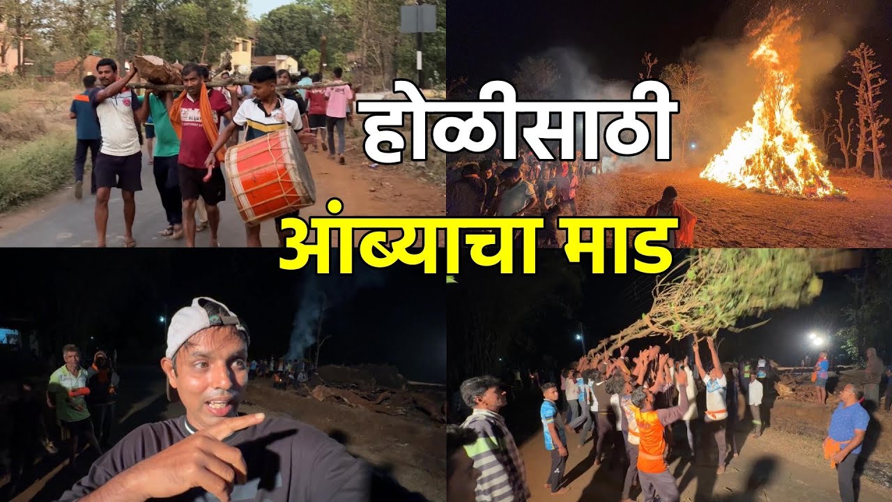 शिमग्यात होळीसाठी  आंब्याचा माड आणण्याची पारंपरिक पद्धत माहित आहे का 😍 | Konkan shimaga holi 2026