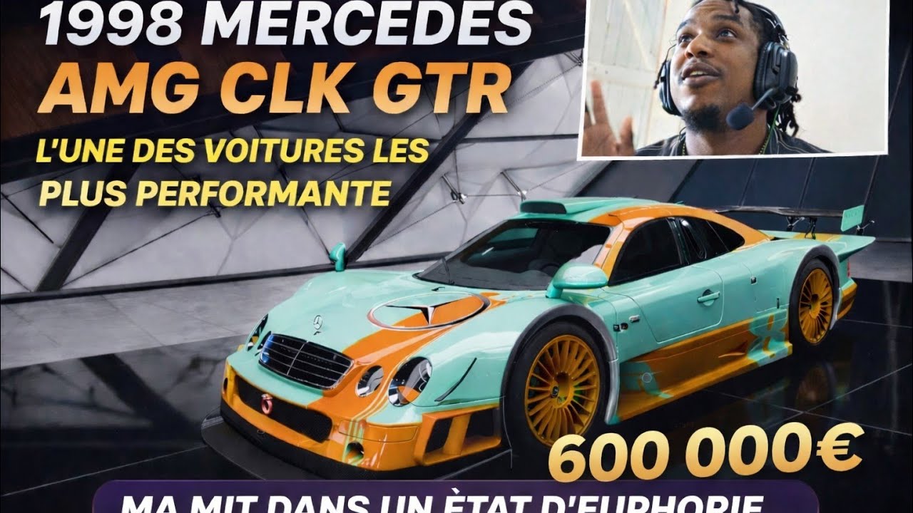 Mercedes 1998 AMG CLK l’une des voitures les plus performante de | FORZA HORIZON 5 #voiture 