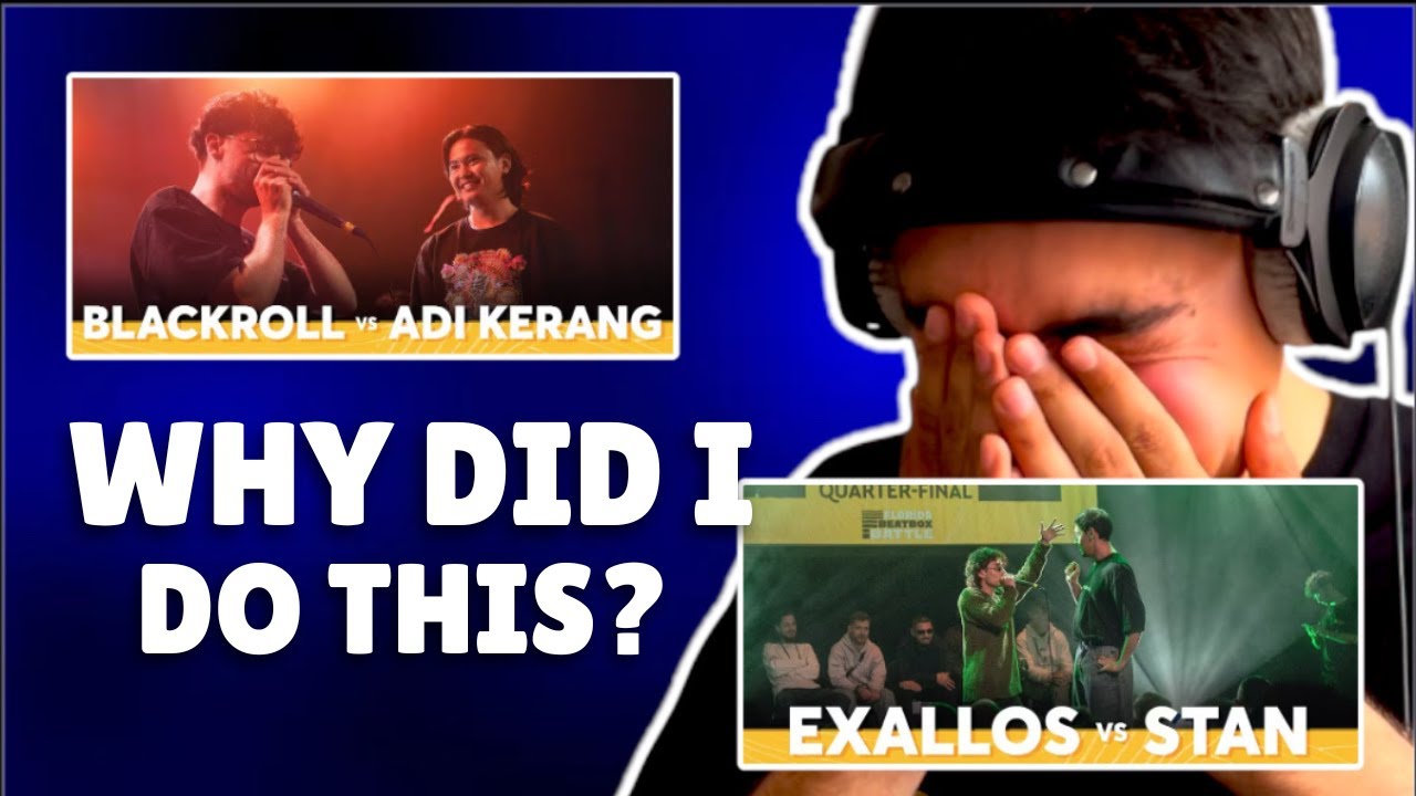 Blackroll vs Adi kerang + Exallos vs Stan | Florida Beatbox Battle 2025 | Analyses / Reaction