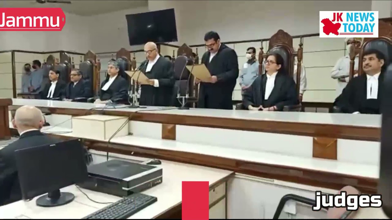 Oath ceremony of two new HC judges | JK News Today