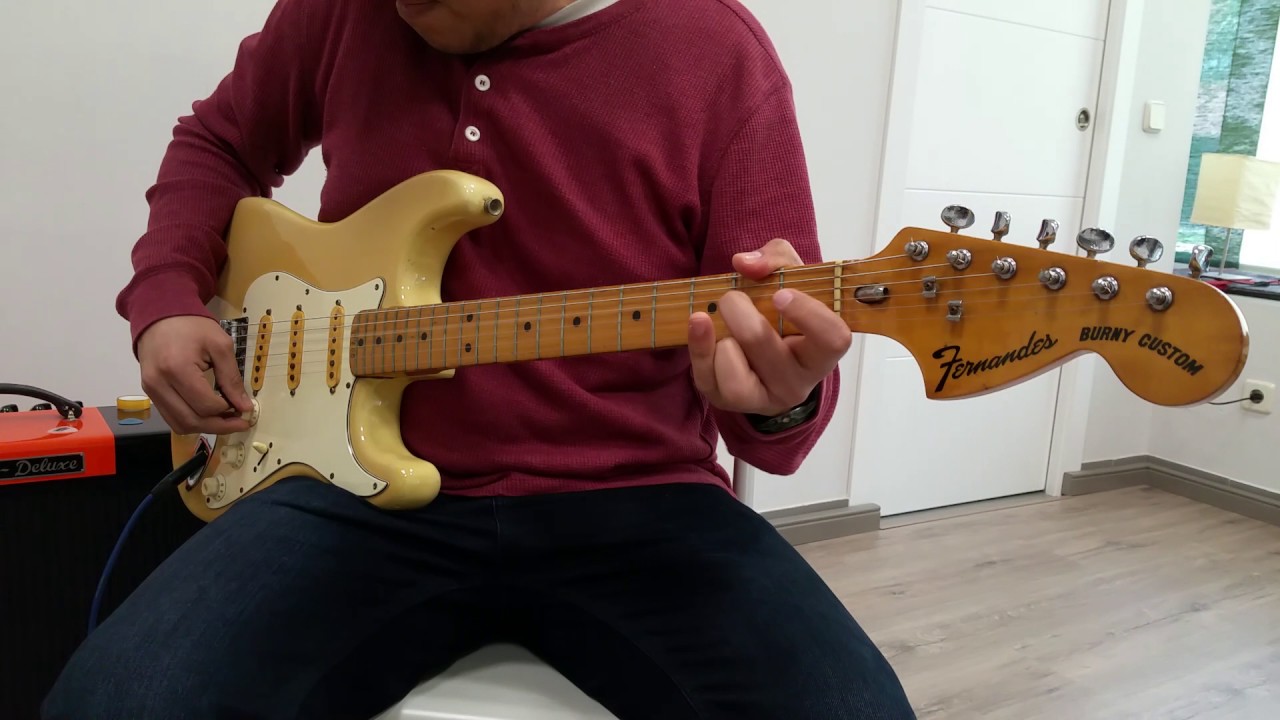 Fernandes FST-60 Burny Custom de 1975