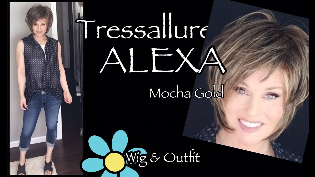 Tressallure ALEXA Wig Review | Mocha Gold | AFFORDABLE WIG! | My THRIFT Haul!