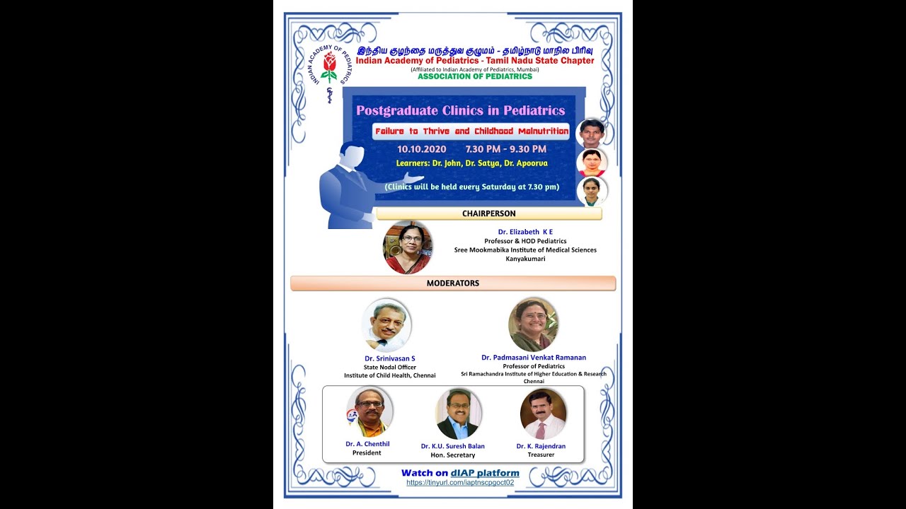Postgraduate Clinics No.3 - Failure to Thrive and Childhood Malnutrition