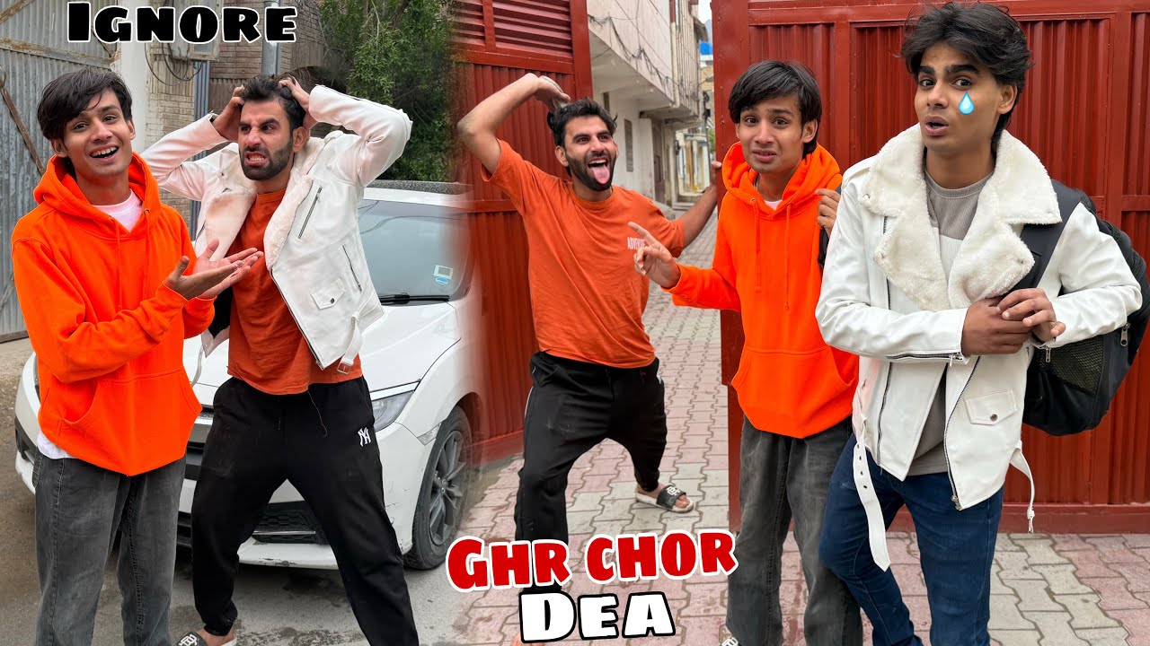 ignoring Prank on Javed 🤣 Subhan or Mahad Ny Ghr Chor Dea 😢