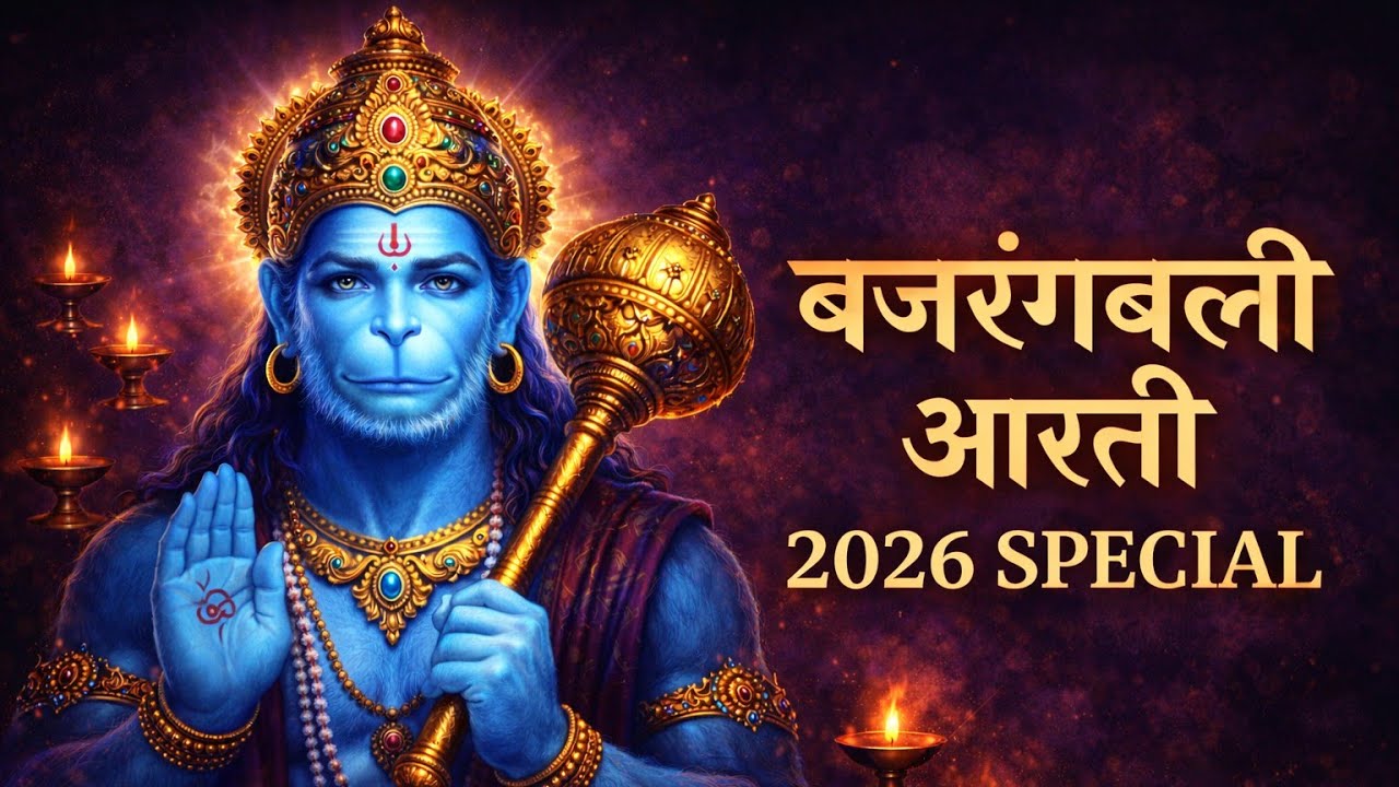 Bajrangbali Morning Aarti 2026  Start Your Day Right with Hanuman Ji's Blessings