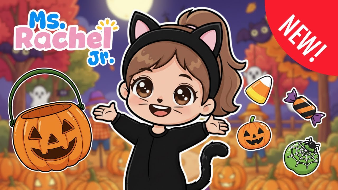 Halloween Learning and Fun for Toddlers | Ms Rachel Jr. | Dress Up, Trick or Treat, Hayrides & More!