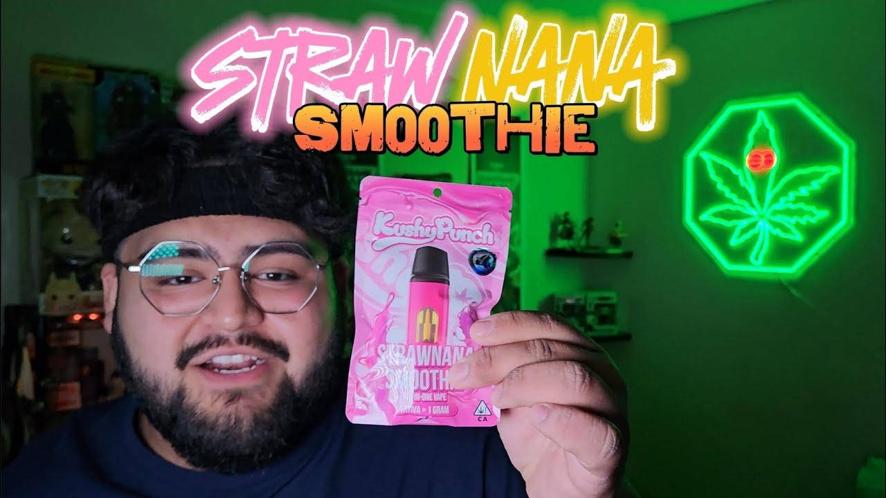 Strawnana Smoothie [Kushy Punch Disposable Review]