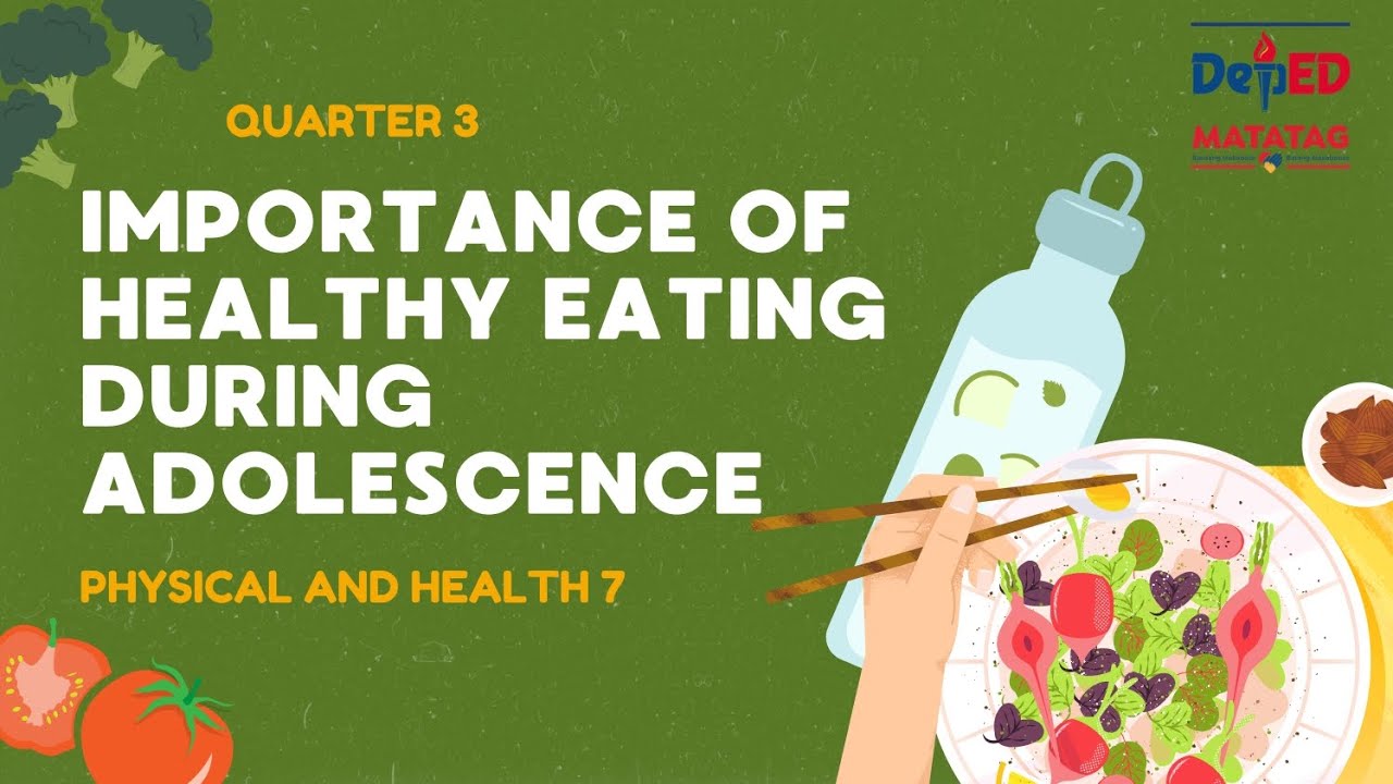 Q3 Importance of Healthy Eating During Adolescence | PE & HEALTH 7 Lesson Guide (Matatag Curriculum)