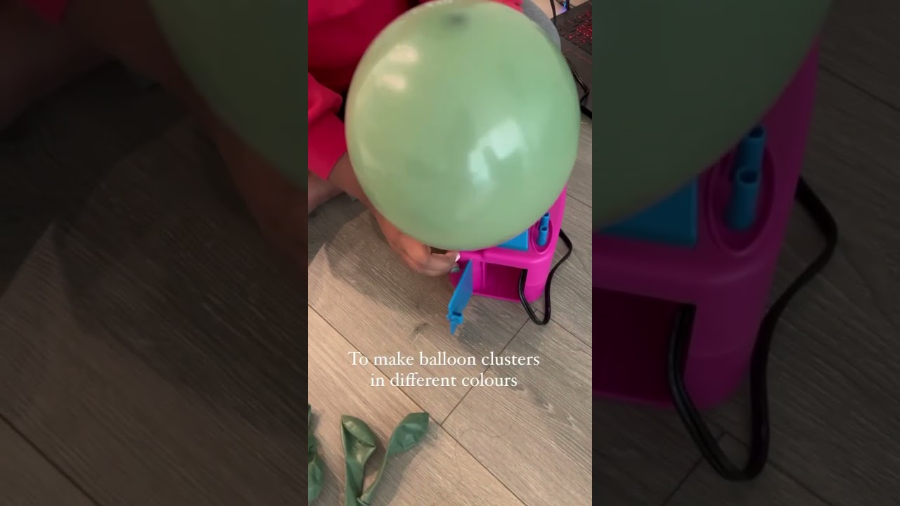 Decorating and Making a Balloon Arch For Baby Shower #diy #tutorial #party #craft #babyshower