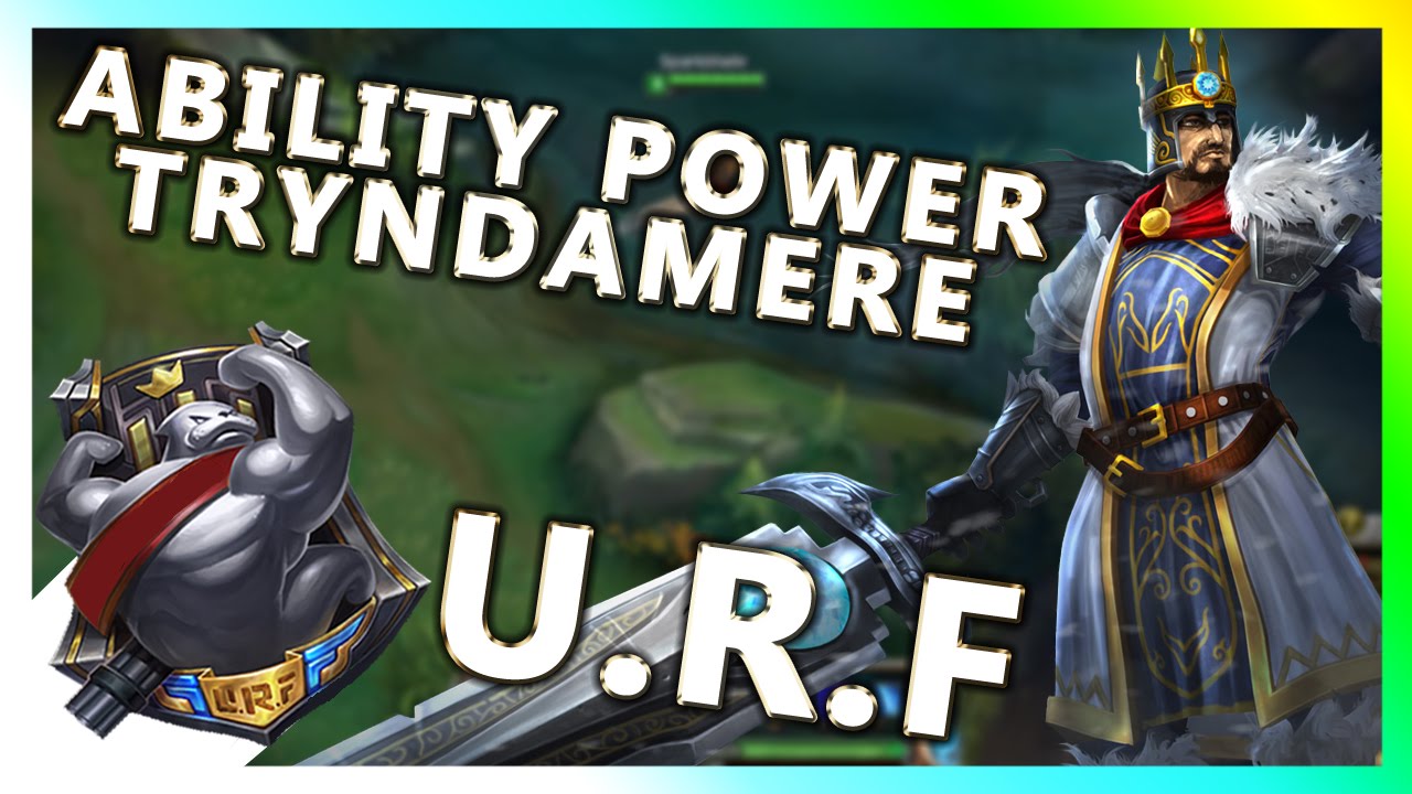 URF 2015 Ultra Rapid Fire AP Tryndamere Gameplay (Commentary) League of Legends