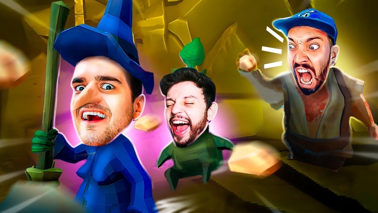 O VX QUASE FEZ EU TER UM NEGÓCIO DE TANTO RIR! - Witch It c/ Gabs, Guinas, Coelho, Fuji e +