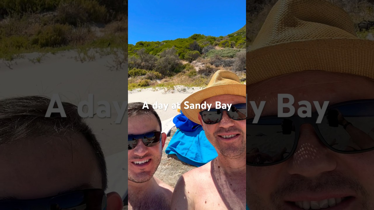 A day at Sandy Bay #shorts #beach #capetown