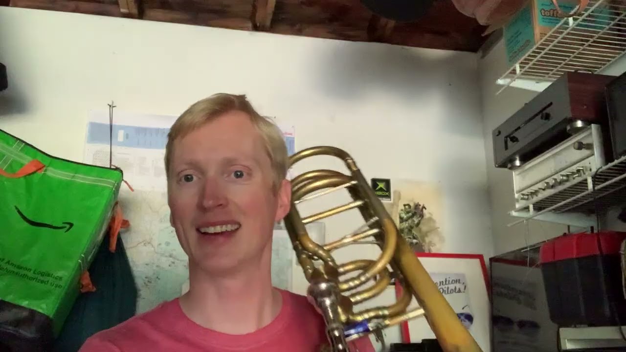 Why do we hold the slide at the bottom of the brace?