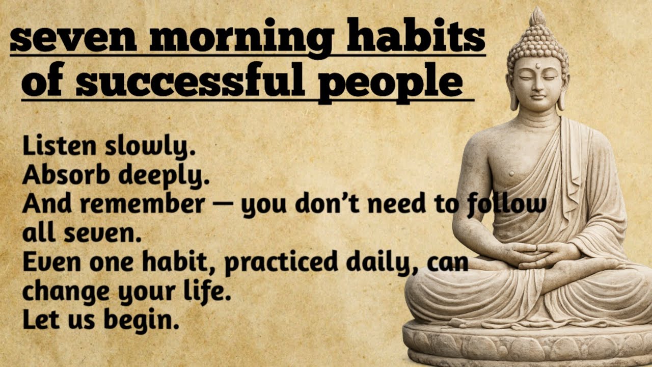 Seven simple habits for success | learn english through life lessons |#english @EcoEnglish-e5w 