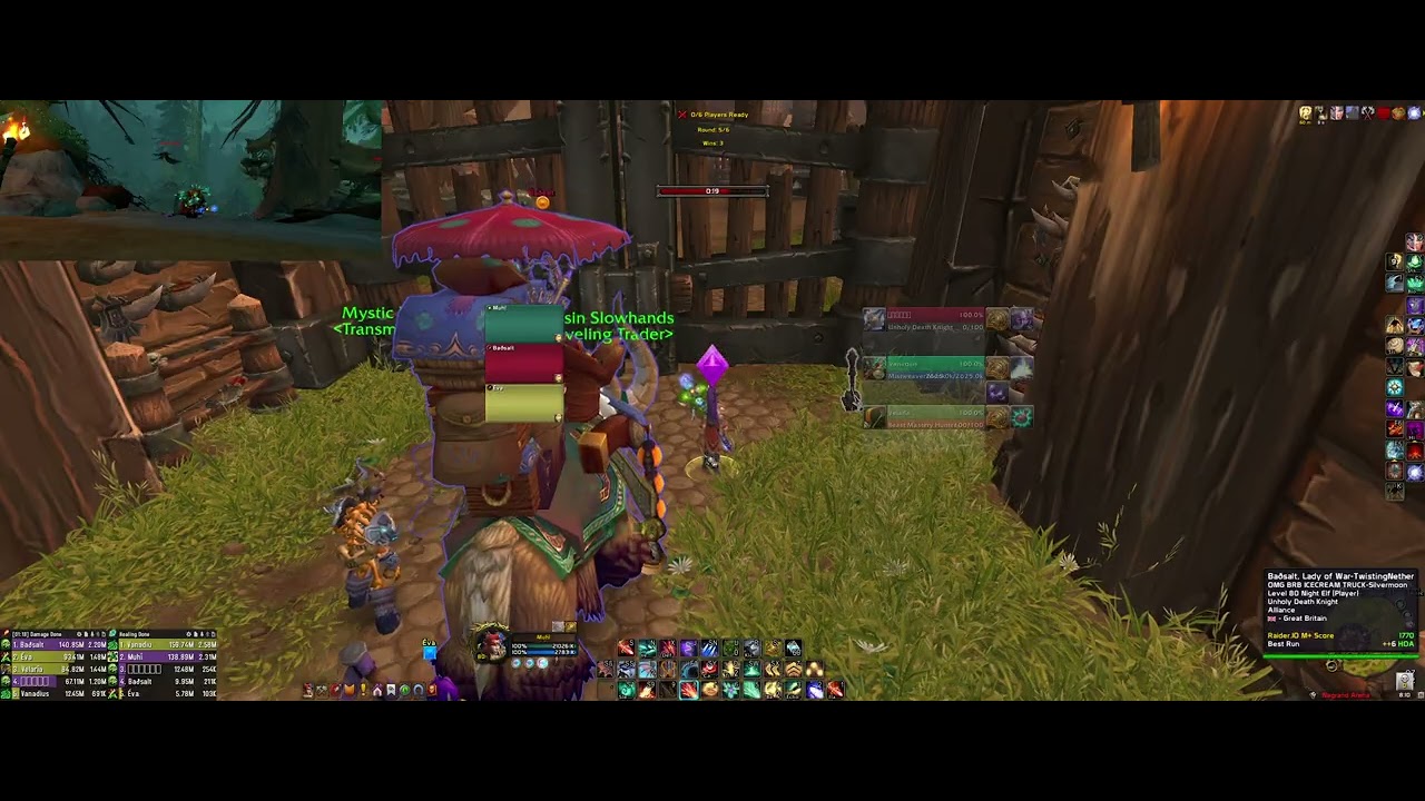 Evoker Heal Arena around 2000