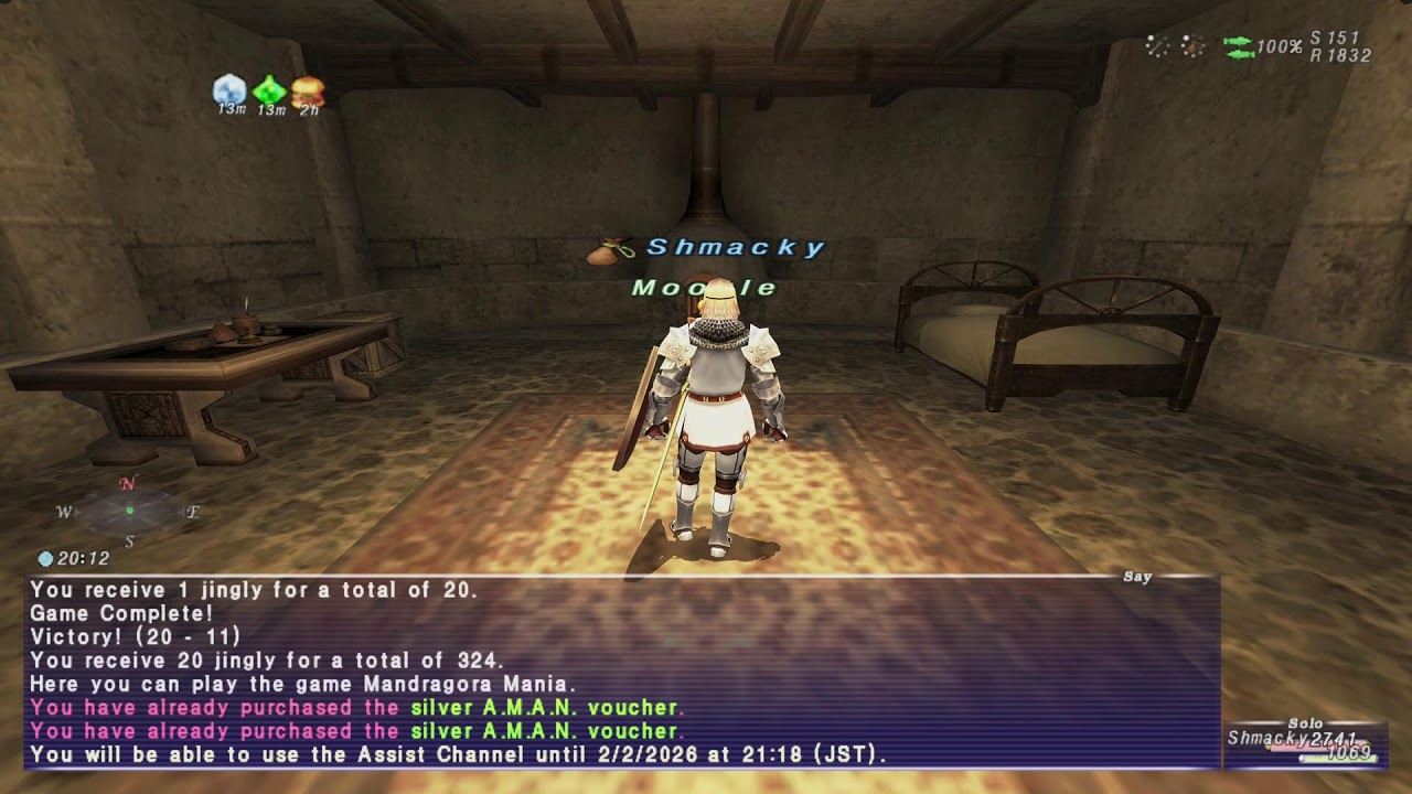 Final Fantasy XI - Valefor Server 1/25/26