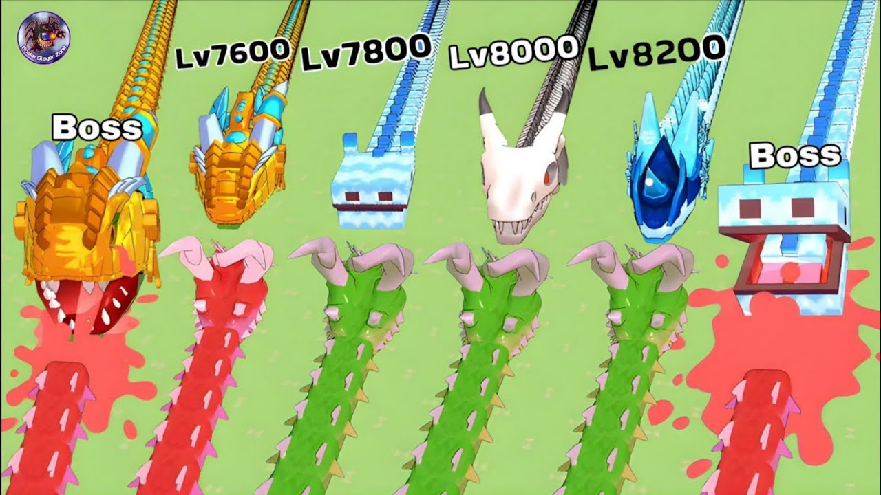 CAN I REACH MAX LEVEL? 😱 Snake Clash Ultimate Boss Fight!