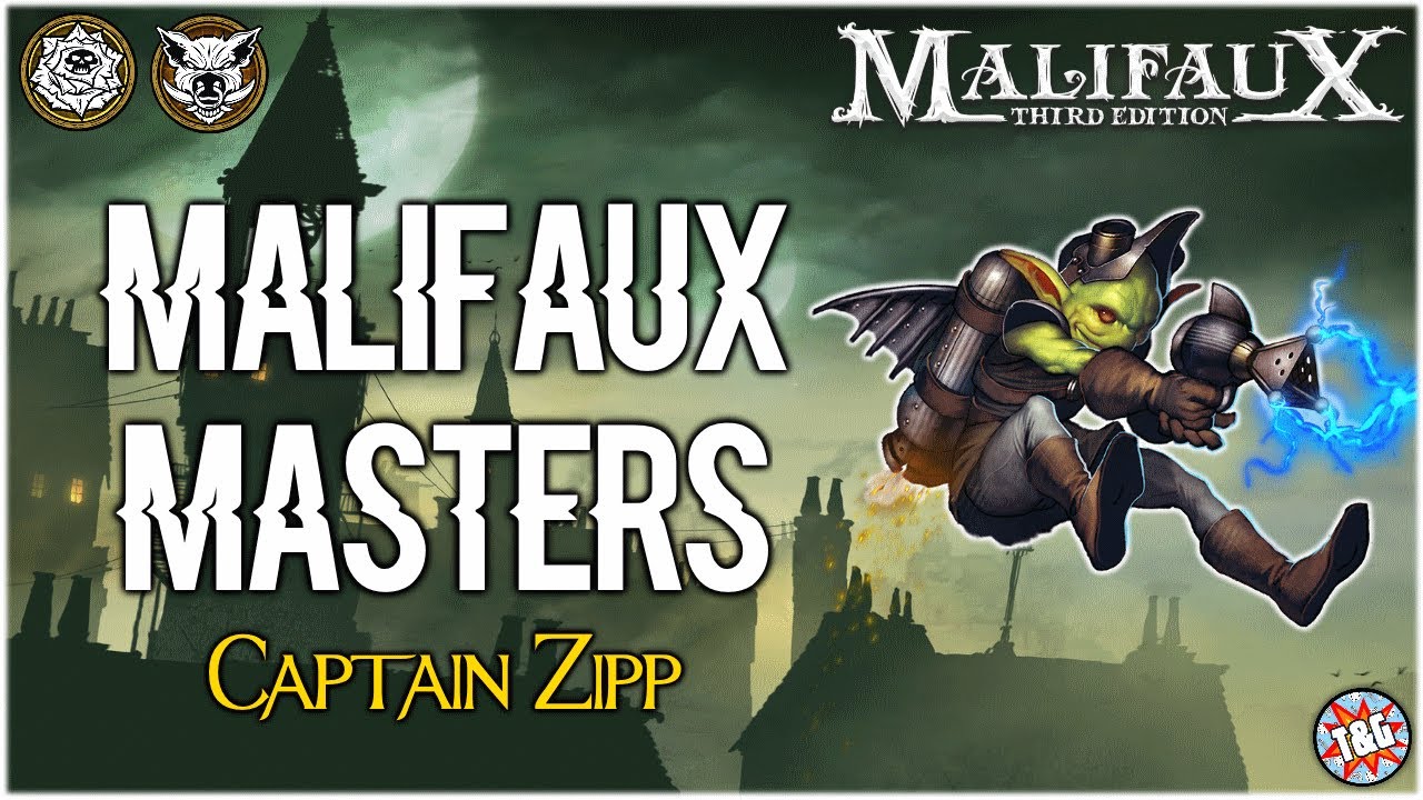 Malifaux Masters: Captain Zipp [Outcasts/Bayou]