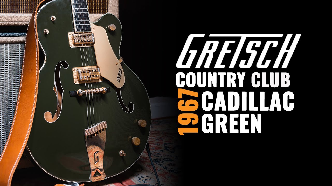 1967 Gretsch Country Club Cadillac Green | CME Vintage Gear Demo | Zach Avery
