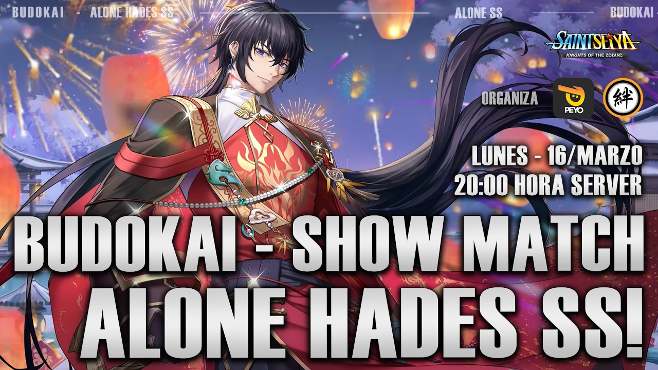 ⚔️BUDOKAI SHOWMATCH ALONE SS! (AHORA SI!) ⚔️ - Saint Seiya KOTZ