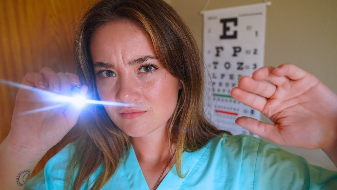 ASMR WORST RATED EYE EXAM! Rude Nurse Roleplay!