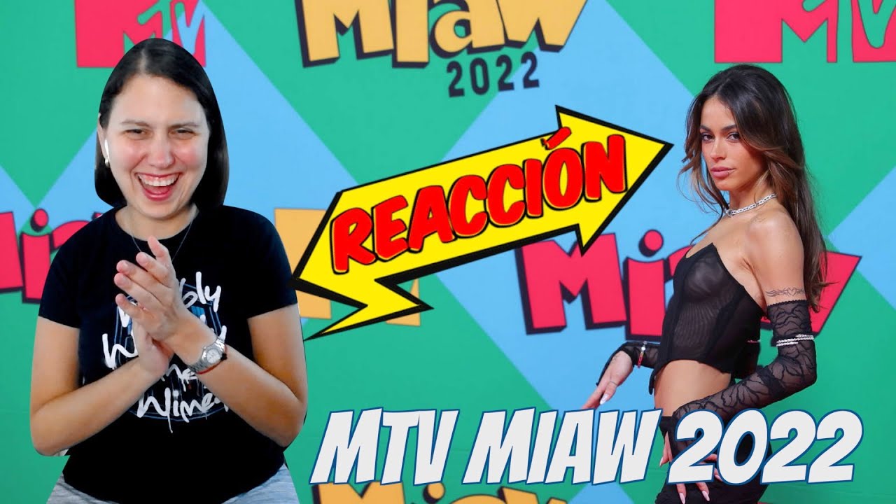 REACCIÓN a TINI cantando La Triple T y Miénteme en los Premios MTV MIAW 2022