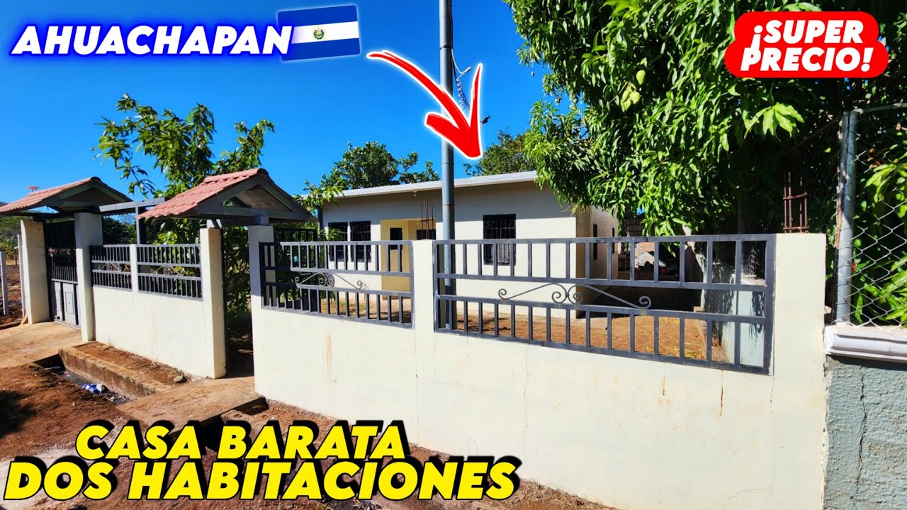 🚨 BONITA CASA BARATA DE DOS HABITACIONES EN EL SALVADOR 🇸🇻 PRECIO NEGOCIABLE 🤑 