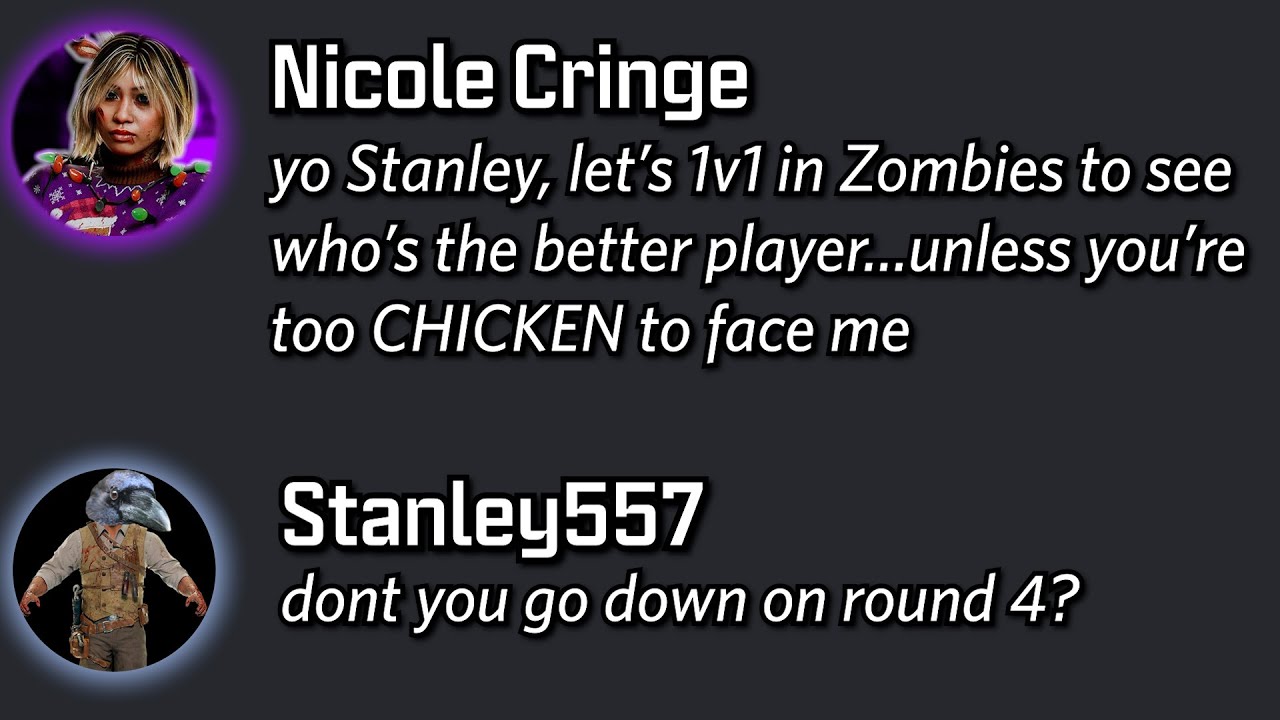 I Challenged Stanley557 To A Race To See Who's The Better Zombies Player