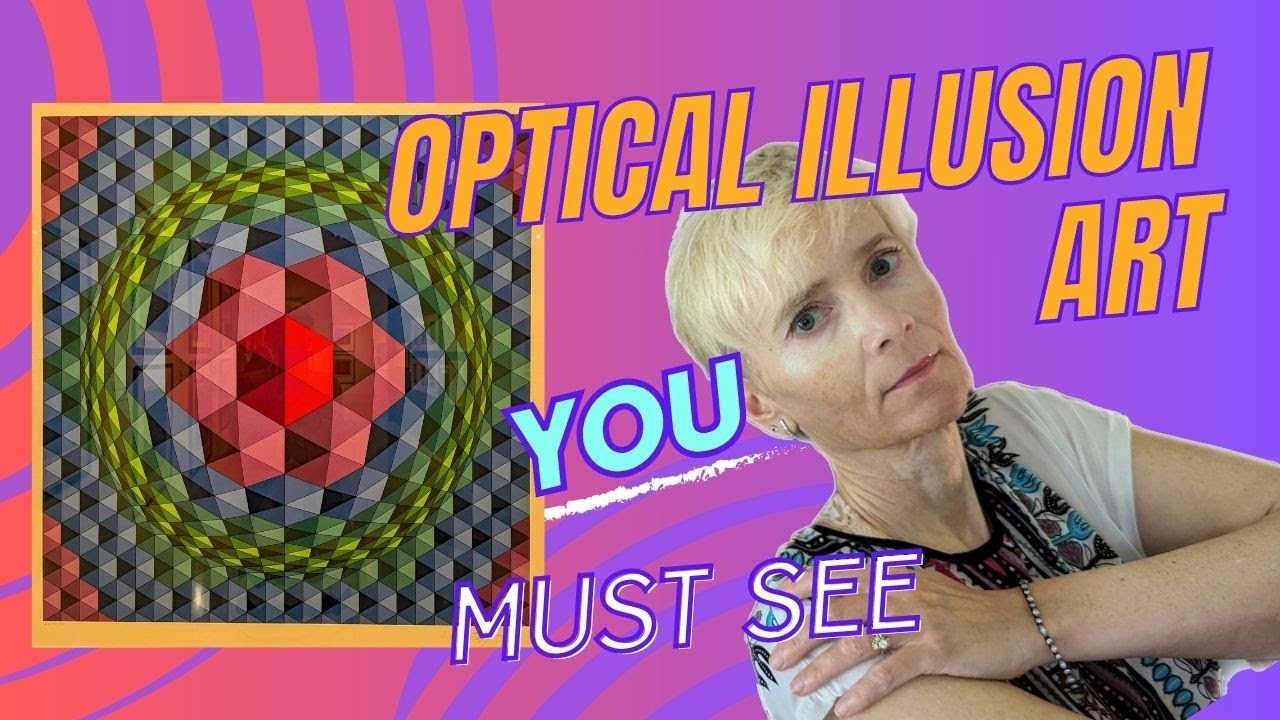 Mind-blowing OP ART ILLUSIONS in the Absolute Eye of Victor Vasarely | show review