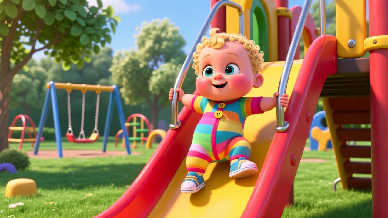 The Playground Song 🛝🎶 | Fun Kids Learning Song | Preschool Learning | 3D Animation
