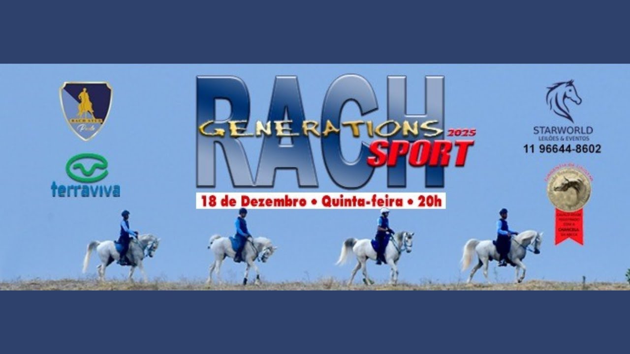 LEIL&Atilde;O RACH GENERATIONS SPORT 2025 | 18/12/2025 &ndash; 20H