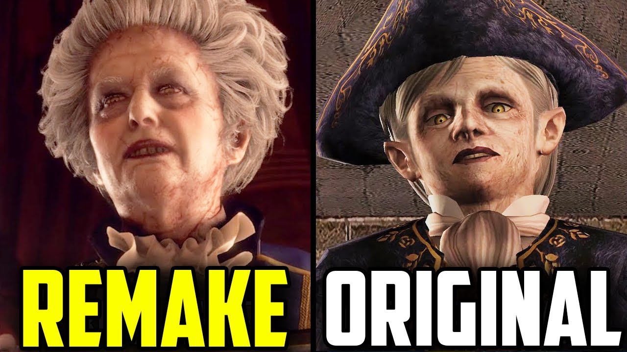 COMPARANDO OS CHEFÕES E PERSONAGENS DE RESIDENT EVIL 4 REMAKE COM O ORIGINAL!