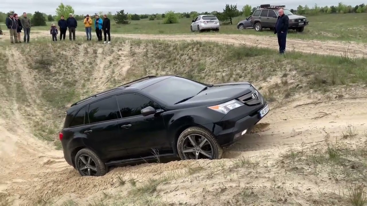 Acura MDX sand off-road