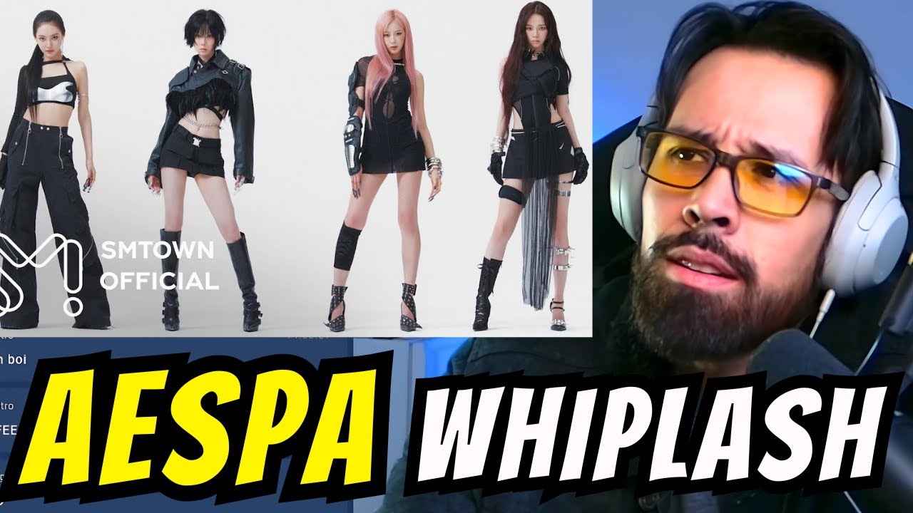 AESPA WHIPLASH REACTION