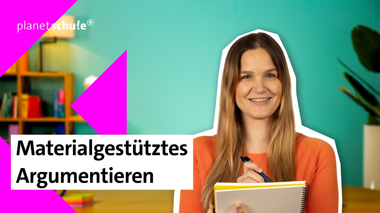 Deutsch Basics: Erörterung vs. Kommentar (materialgestützt!) | kolleg24 | planet schule | ARD