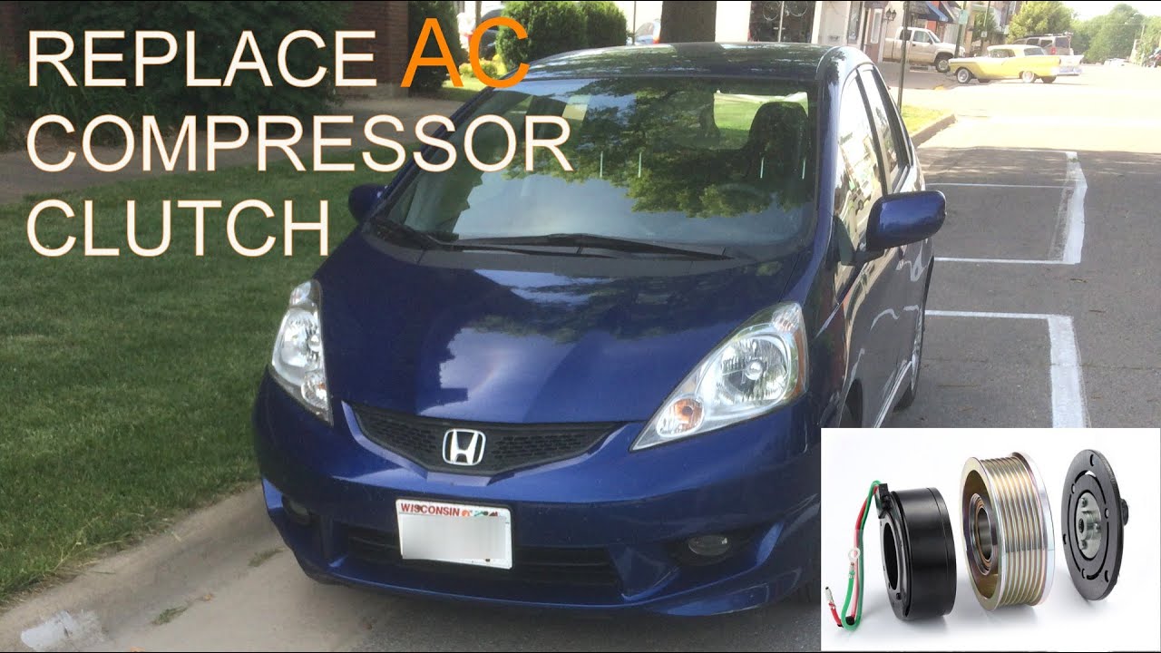 Save $1000 - replace your AC Compressor Clutch on 2009 Honda Fit