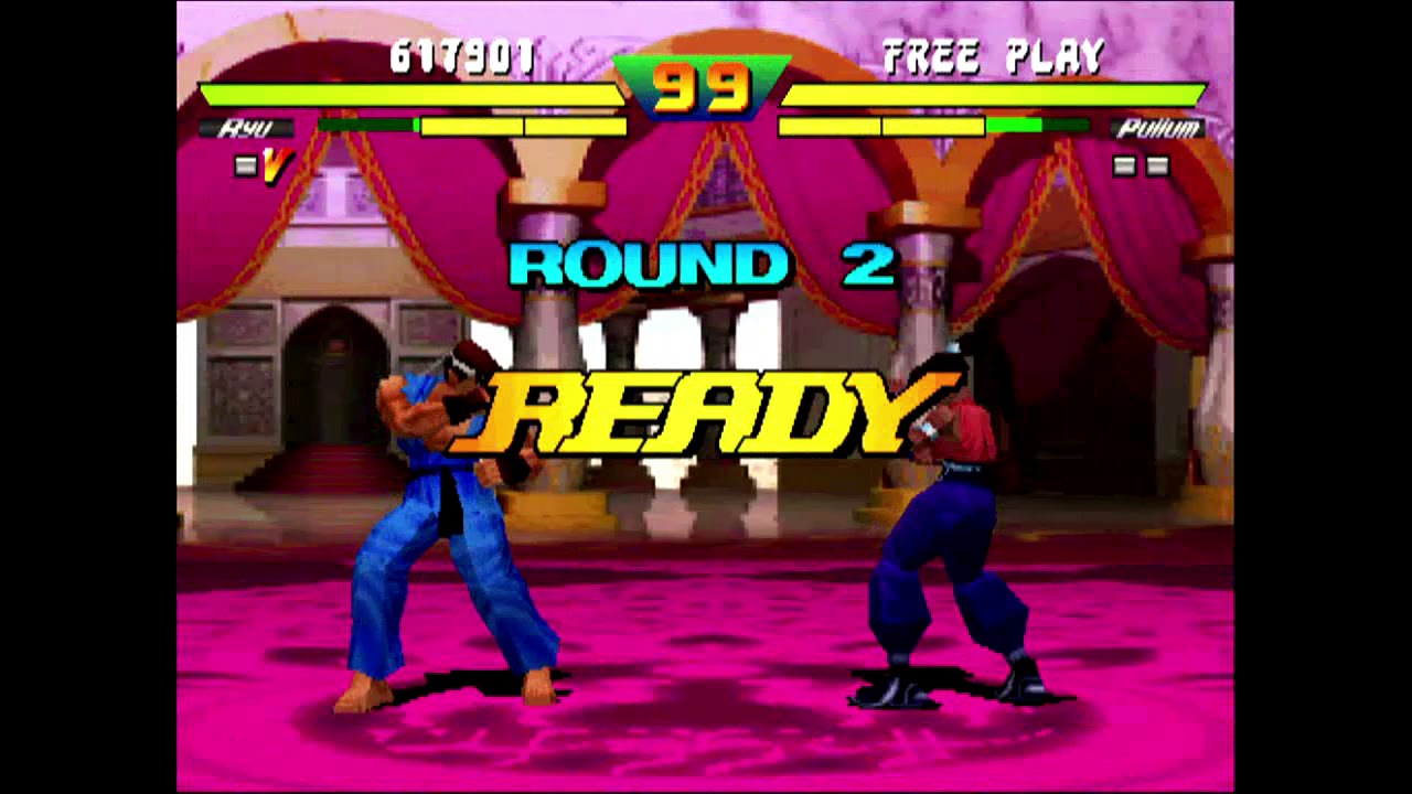 Street Fighter EX Plus (Arcade) Playthrough as Ryu