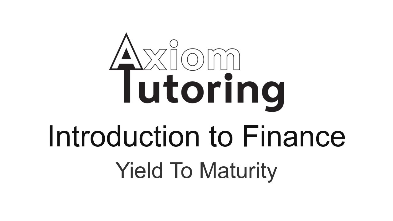 16 Yield To Maturity