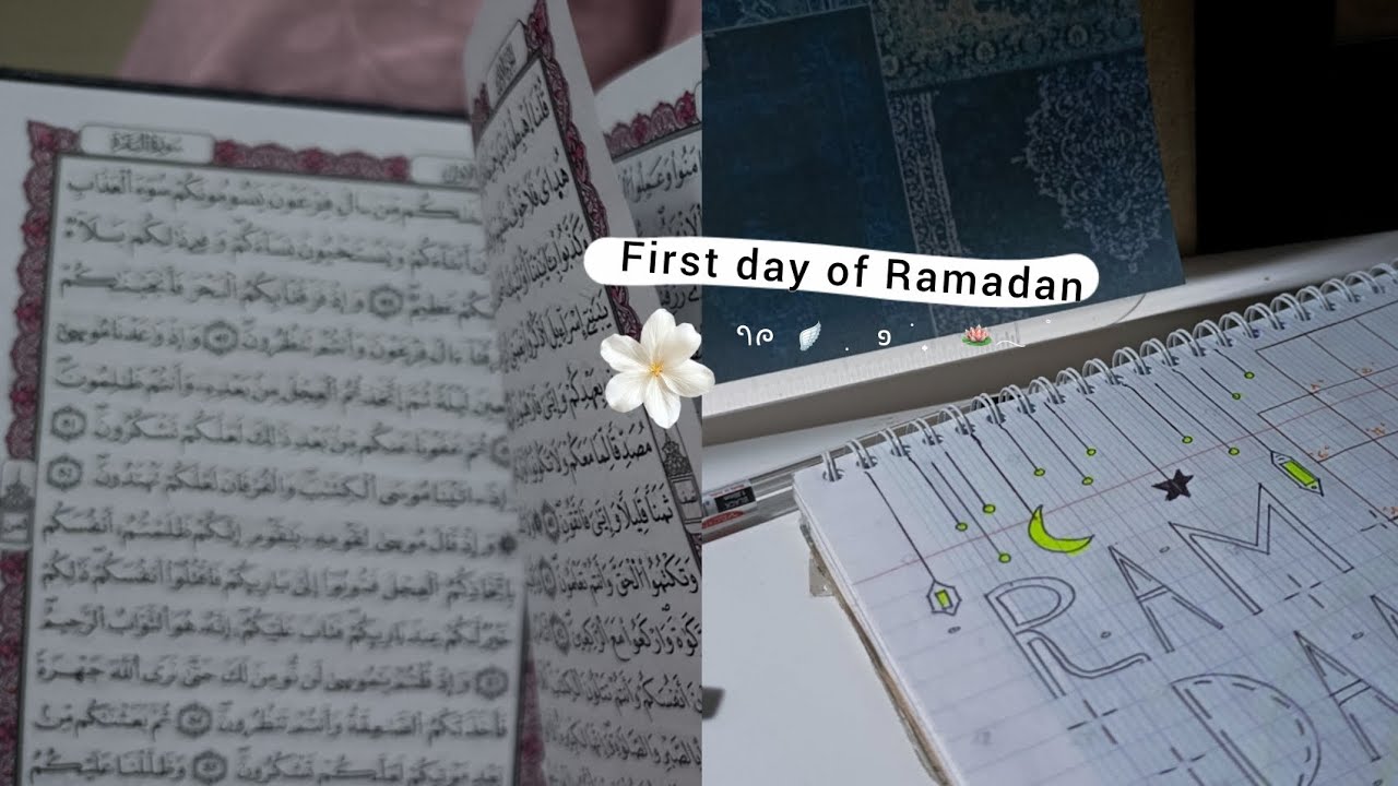 Vlog First day of Ramadan🌙.، 