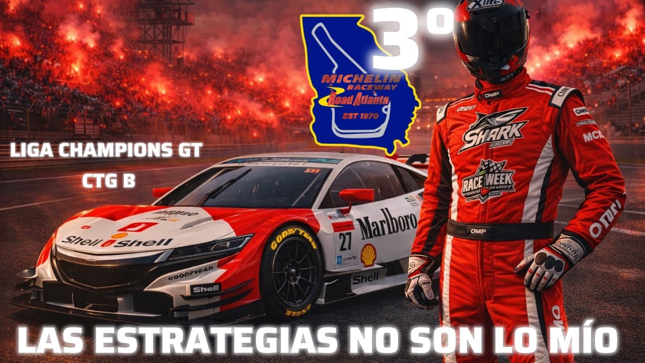 •LIGA CHAMPIONS GT• CATEGORÍA B• ADELANTAMIENTOS Y ESTRATEGIAS 🔥CASTEADO POR IRENE Y EMILIO 🏁