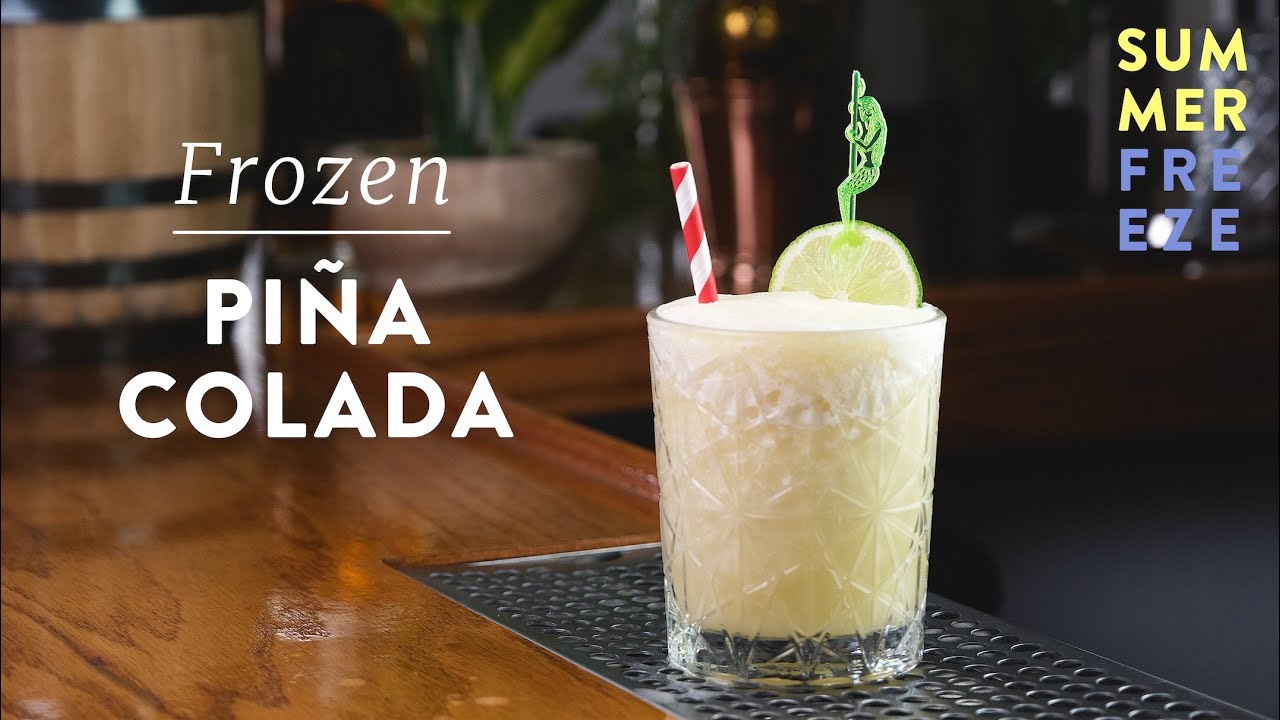 The best, REAL frozen Piña Colada