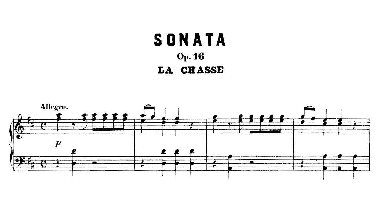 Muzio Clementi - Piano Sonata Op. 16 