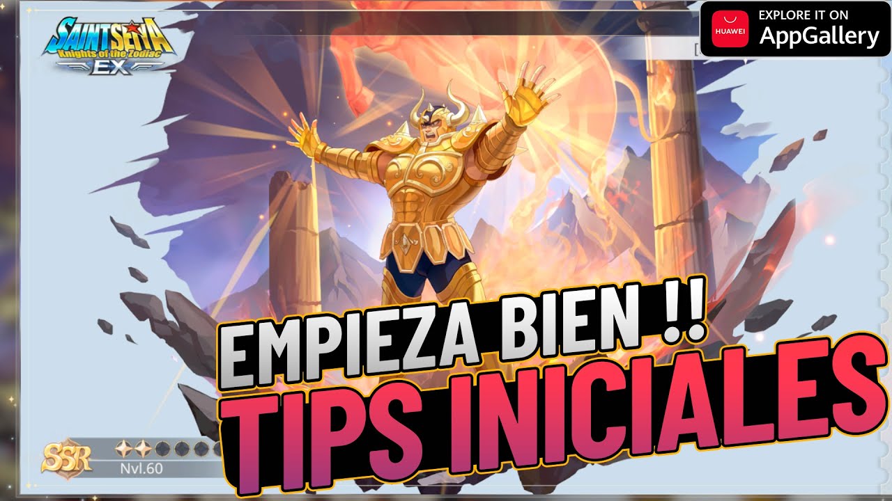 🔥&iexcl;Gu&iacute;a para principiantes! Mis mejores TIPS para iniciar en Saint Seiya EX #saintseiyaex #appgallery