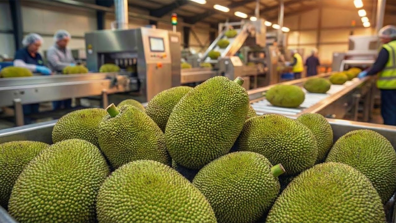 Inside a Modern Jackfruit Processing Line: From Giant Fruit to Ready-to-Eat Products