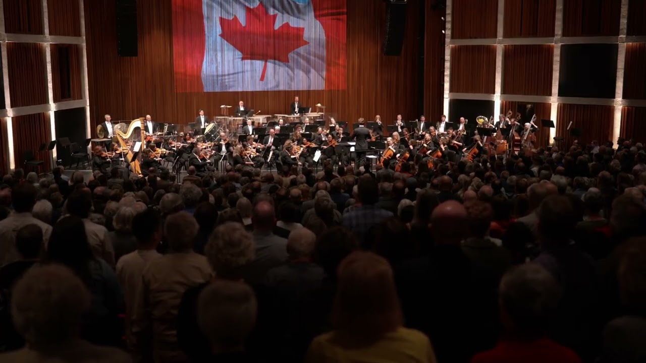 O Canada - performed on May 3, 2025 by the Hamilton Philharmonic Orchestra
