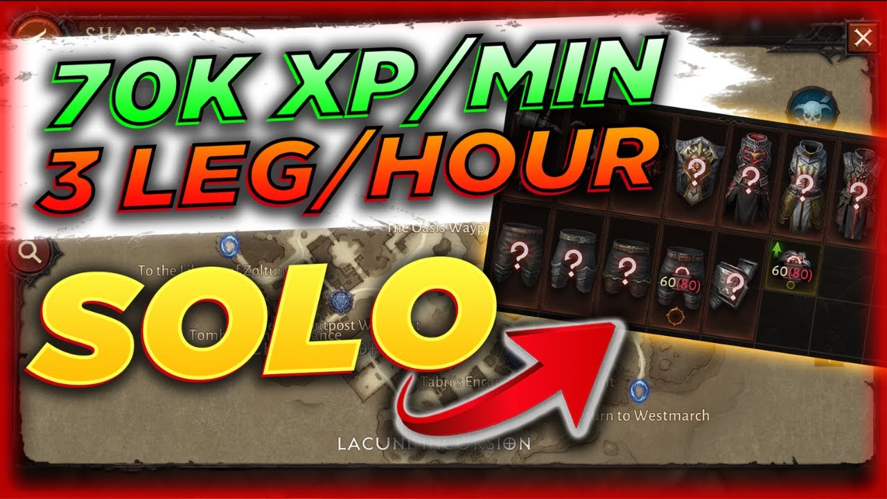 AMAZING SOLO Farming Spot for XP & Legendaries! | Diablo Immortal