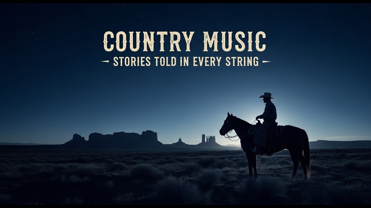 Relaxing Country Music Playlist | Soft Country Songs for Calm Night Background Mood