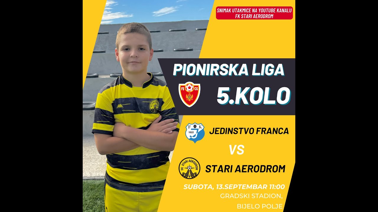 Pioniri 2011 - FK Jedinstvo Franca vs FK Stari Aerodrom