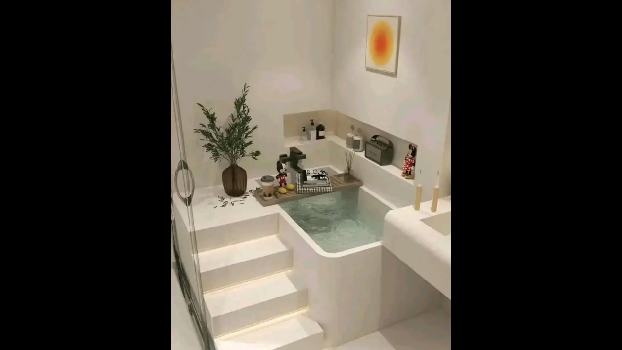 Minimalistic bath tub Ideas | #minimalist #homedecoreideas